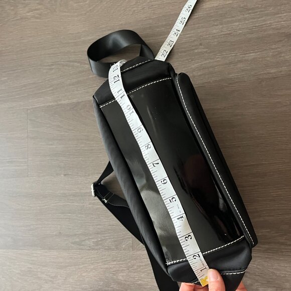 Black Nylon Shoulder/Crossbody Purse - Picture 2 of 13